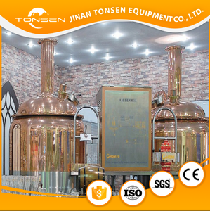 Hôtel largement utilisé équipement de bière en cuivre fermenteurs coniques - Product Image 6