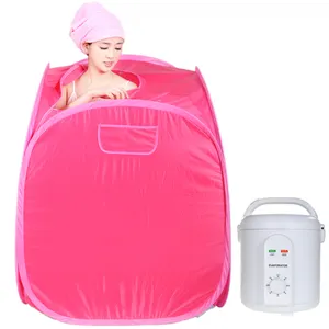 Smartmak Hot Sale All in One Personal Foldable Steam Bath Portable Sauna with Steamer