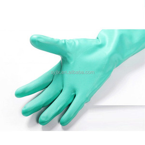Malaysia importiert material made nitril grün <span class=keywords><strong>butyl</strong></span> handschuhe - Product Image 1