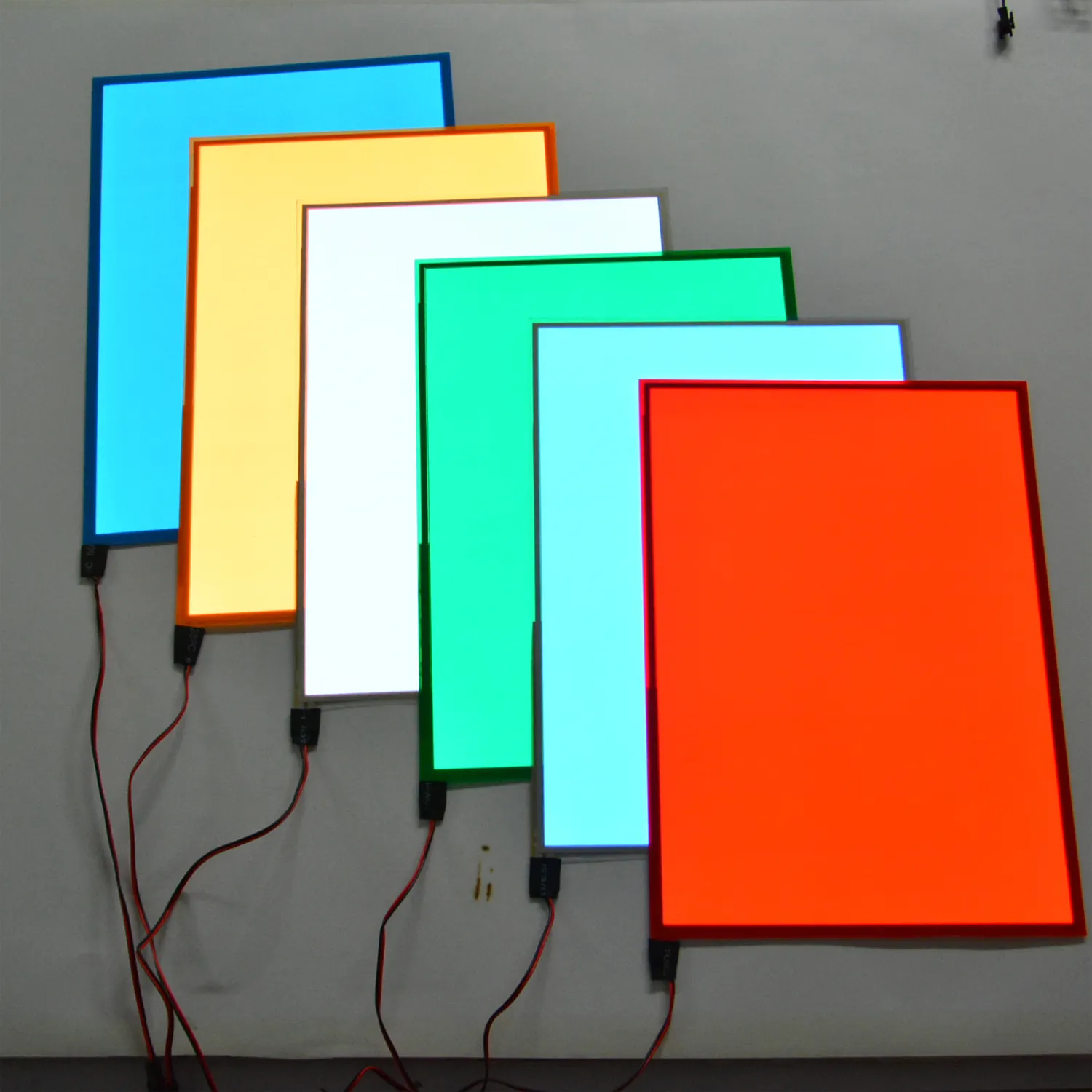 Hoge helderheid el panel sheet, custom el backlight blad met voeding voor indoor en outdoor