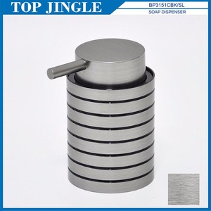 Distributeur de savon à main double moderne fantaisie avec placage de cuivre pour usage domestique et hôtelier - Product Image 6