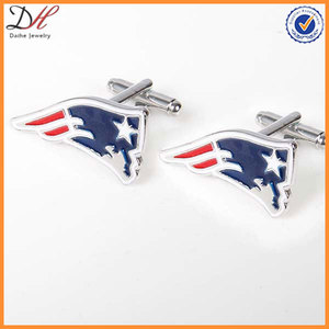 Mode de bonne qualité New England <span class=keywords><strong>Patriots</strong></span> Chemise boutons de manchette - Product Image 1