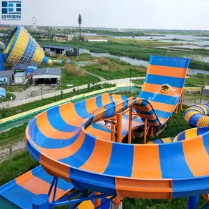 Wm Hoge Kwaliteit Waterglijbaan Attractie Boemerang Glijbaan Waterpark Machine