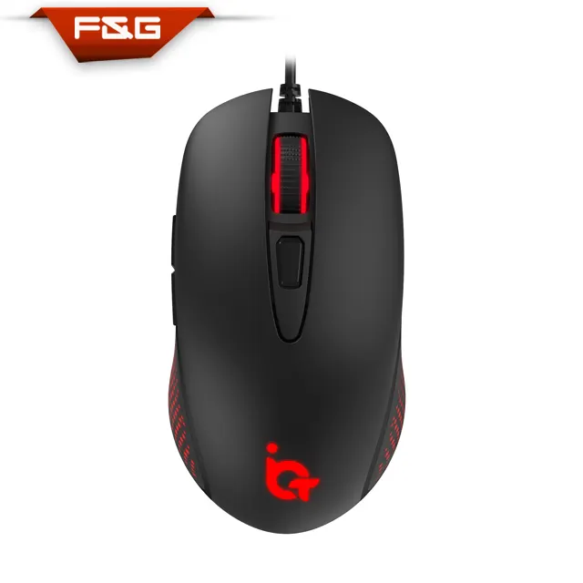 RGB 6D Gaming Mouse mit individuellem zweiseitigem Beleuchtungs muster