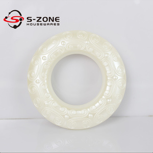 Haute qualité blanc en plastique rideau <span class=keywords><strong>silence</strong></span> anneaux - Product Image 1