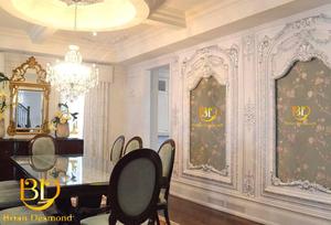 Wholesale &amp; Retail PU <strong>Materials</strong> Beautiful Interior Decoration Wall Board <strong>Polyurethane</strong> Wall Plaques - Product Image 3