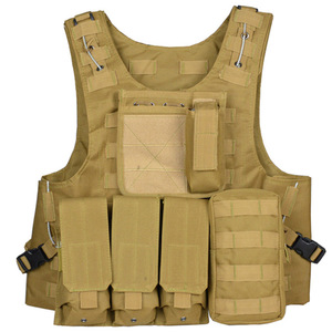 批发定制户外运动突击装备战术背心莫勒迷彩背心战术背心