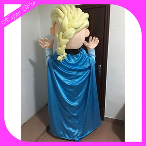 Costume de mascotte Elsa la Reine des Neiges, costume de marche de la Reine des Neiges Elsa, à vendre - Product Image 3