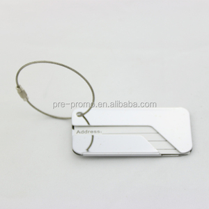 Personalizada etiqueta del equipaje del metal para viajes - Product Image 1