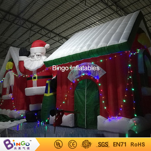 2017 decoración de navidad inflable santa grotto - Product Image 2