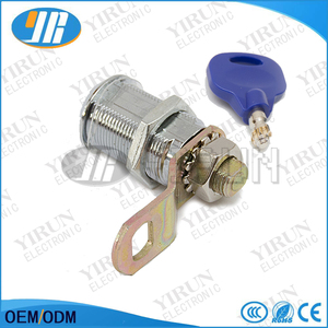 Gabinete de buzón de Metal con llave fundida a presión de aleación de Zinc de seguridad con empujador de monedas Cerradura de puerta de leva tubular - Product Image 4