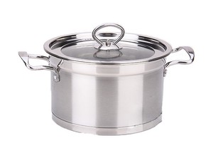 Olla de Acero Inoxidable de Alta Resistencia <span class=keywords><strong>para</strong></span> <span class=keywords><strong>Cocina</strong></span> de Inducción, Olla <span class=keywords><strong>para</strong></span> Sopa Antiadherente con Fondo Grueso, Olla Grande Profunda <span class=keywords><strong>para</strong></span> Conservas - Product Image 2