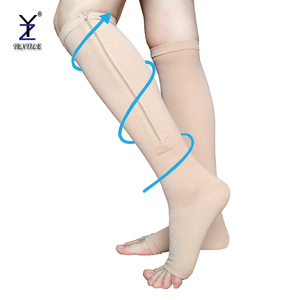 La prensa <span class=keywords><strong>compresión</strong></span> relax calcetines <span class=keywords><strong>Medias</strong></span> con cremallera - Product Image 2