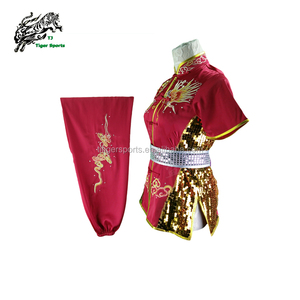 Vêtements <span class=keywords><strong>Tai</strong></span> <span class=keywords><strong>Chi</strong></span> <span class=keywords><strong>Wu</strong></span> Shu de compétition en satin de haute qualité pour la lutte Kung Fu et les arts martiaux - Product Image 5
