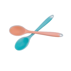 Thiết kế nóng bán giá rẻ Sản phẩm công cụ nhà bếp mini màu Silicone muỗng 2025 bán chạy mới với nylon xử lý thìa 1000 PCS - Product Image 2