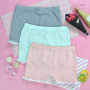 Intimo femminile mutandine adorabili slip <span class=keywords><strong>Boxer</strong></span> colorato donna Leggings a quattro zampe pantaloni di sicurezza intrecciati in pizzo selvaggio - Product Image 3