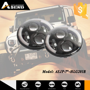 60 w 7 inch ronda de alta baja luz de la cabeza led Faro Led Jeep Wrangler Sahara Rubicon Harley <span class=keywords><strong>Toyota</strong></span> Fj - Product Image 1