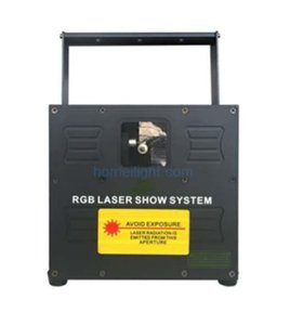 Projecteur lumineux avec faisceau lumineux et éclairage, 2W, RGB, inspiré de dessins animés, lumière colorée, pour spectacle dj, scène professionnelle, nouveau modèle - Product Image 2