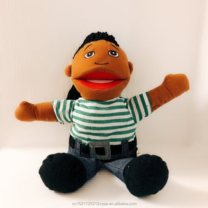 Bán Buôn Nhà Máy Tùy Chỉnh Nhân Vật Hoạt Hình Con Rối Tay Nhồi Bông Với Bông - Product Image 6