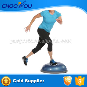 Equipo de Gimnasio de musculación 58 cm PVC bola de bosu <span class=keywords><strong>balance</strong></span> trainer Media Bola de la Gimnasia - Product Image 1