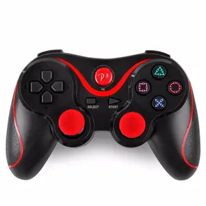 وحدة تحكم لاسلكية ل سوني بلاي ستيشن 3 المزدوج الاهتزاز المقود ل PS3 غمبد Joypad صدمة مزدوجة