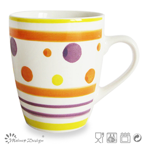 Taza barato/café tazas/mugs/tarros/de cerámica taza de té con puntos de colores - Product Image 1