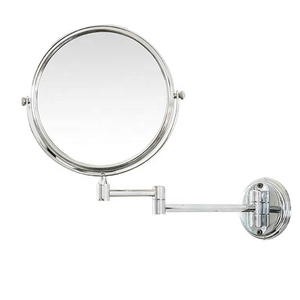 Chất Lượng Tốt Chrome Gương Máy Tính Để Bàn Bảng Kim Loại Make Up Cầm Tay Gương - Product Image 3