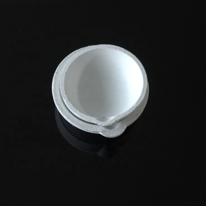 Crisol de cerámica de cuarzo resistente a altas temperaturas, plato de fusión de sílice fundido - Product Image 2