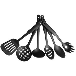 Utensílio de cozinha de plástico, conjunto de utensílios de cozinha com chipe antiaderente, 6 peças - Product Image 3