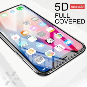 Lito Marka 9 h 5D Tam tutkal tam kaplı temperli cam ekran koruyucu için iphone x/10 - Product Image 4