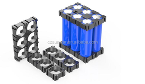 Цилиндрический 1P 2P 3P кронштейн для аккумулятора 18650 Li-ion, пластиковый держатель для аккумулятора 18650 - Product Image 5