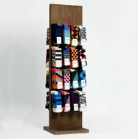 Marque personnalisée chaussettes d'affichage sox présentoir