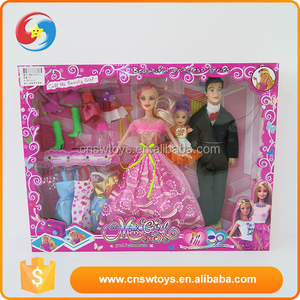 Bellissima Bambola Danzante da 11,5 Pollici con <span class=keywords><strong>Principessa</strong></span>, Principe e Molti Vestiti per Bambini - Product Image 2