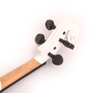 Violino Elettrico Bianco Fatto a Mano Più Economico in Vendita - Product Image 4