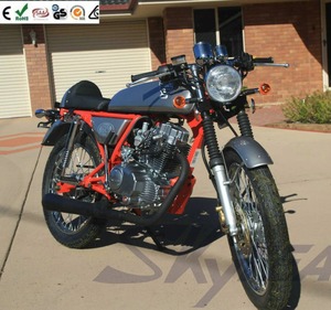 Motocicleta Clásica SKYTEAM E3 125cc 4 Tiempos ACE Estilo <span class=keywords><strong>Cafe</strong></span> <span class=keywords><strong>Racer</strong></span> Vintage (Homologación CEE EURO3) - Product Image 3