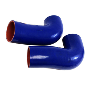 Kit de tubes d'admission d'air double en silicone Post MAF pour <span class=keywords><strong>BMW</strong></span> <span class=keywords><strong>M5</strong></span> <span class=keywords><strong>E39</strong></span> 5.0L <span class=keywords><strong>V8</strong></span> 99-03 ZKF - Product Image 2