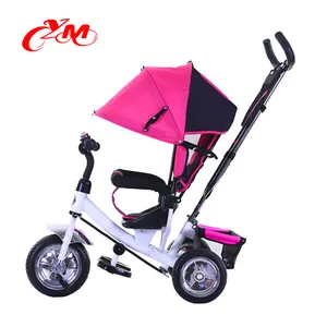 China mode bunten custom 3 rädern baby trike outdoor/Beliebte design kinder trike mit anhänger/babytrage dreirad