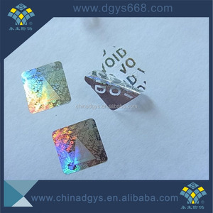 Autocollant d'étiquette d'hologramme de sécurité inviolable personnalisé - Product Image 3