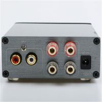 Audio BA100 HiFi Audio de Classe D Amplificateur De Puissance Numérique tpa3116d2 TPA3116 Avancé 2*100W Mini Boîtier En Aluminium ampli