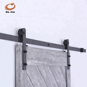 Ningbo <span class=keywords><strong>Happyhome</strong></span> 5-16FT Hardware de puerta de Granero puerta corredera riel de acero - Product Image 3