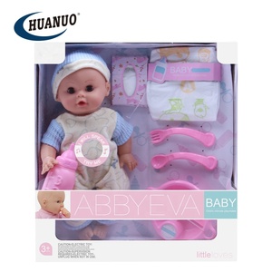 Bambola Reborn in Vinile per Bambini, Giocattolo in Plastica che Beve Acqua con Suoni - Product Image 2