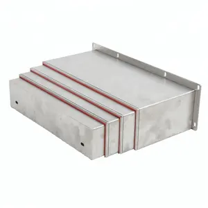 Stainless Steel Accordion Protection Telescopic Cover for CNC Machine Accessories