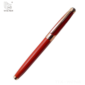 Nuevo diseño <span class=keywords><strong>de</strong></span> <span class=keywords><strong>la</strong></span> pluma del rodillo pluma <span class=keywords><strong>de</strong></span> bola <span class=keywords><strong>de</strong></span> <span class=keywords><strong>la</strong></span> <span class=keywords><strong>boda</strong></span> del metal del regalo chapado en oro <span class=keywords><strong>rosa</strong></span> - Product Image 1