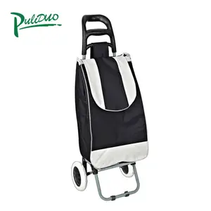 High Quality Promotional Shopping Cart Trolley 2 Wheels Foldable Shopping Cart