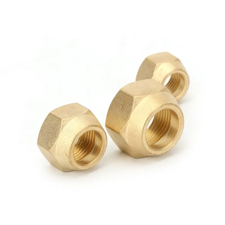 High Quality Customizable brass flare Nut for Air conditioning