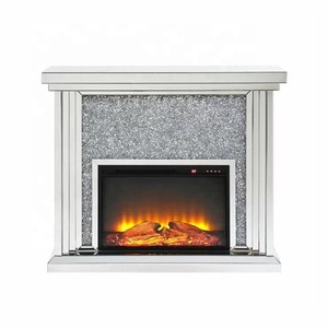 Decoración de casa aplastado diamante eléctrico espejo <span class=keywords><strong>chimenea</strong></span> - Product Image 3