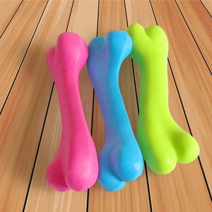 Yüksek Kaliteli Isırmaya Dayanıklı Diş Temizleyici TPR Ucuz Çiğneme Kemiği Evcil Hayvan Köpek Yavrusu Oyuncağı - Product Image 5
