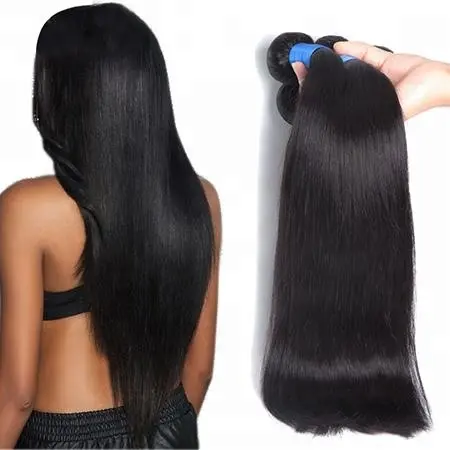 Mink Brazilian Virgin Hair Straight Bundle Deals Unprocessed Virgin Straight Hair Extension 7A Brazilian Virgin Hair