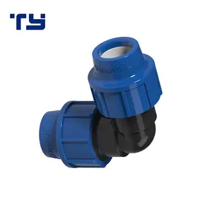 מכירה לוהטת Oem PP PE HDPE אלומיניום דחיסת מרפק אבזרי