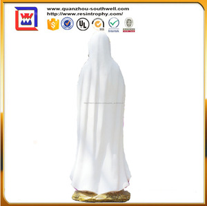 12 polegada Rosa Mistica saint <span class=keywords><strong>Figurine</strong></span> religieuse décoration Statue et polyrésine vierge marie figurines - Product Image 2